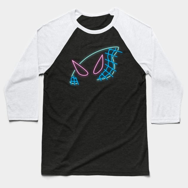 Spellbound Spider-Gwen Baseball T-Shirt by Cephalophane